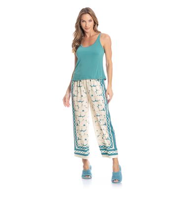 Pijama Feminino Capri Natália - Imagem 3 - Mobile