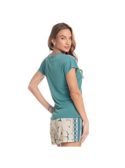 Pijama Curto Feminino Natália - Imagem 2 - Desktop