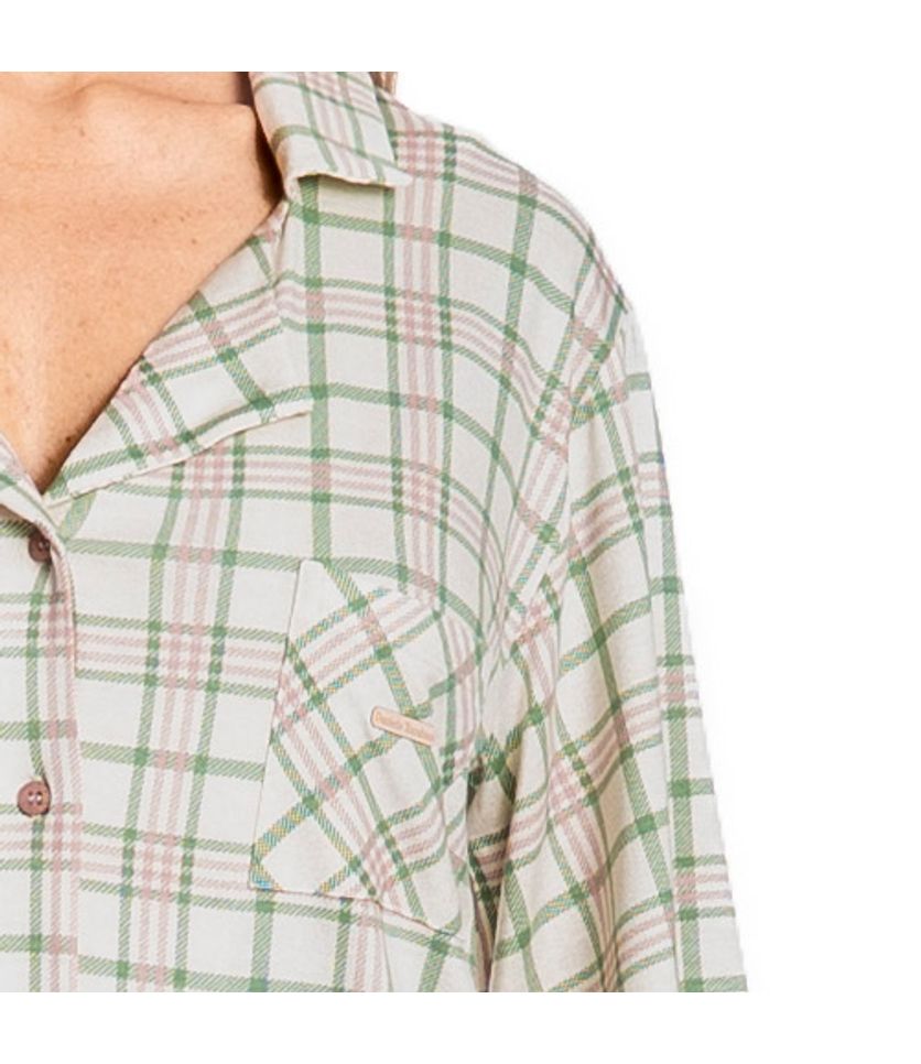 Camisão Curto Abotoado Lola - Imagem 5 - Desktop