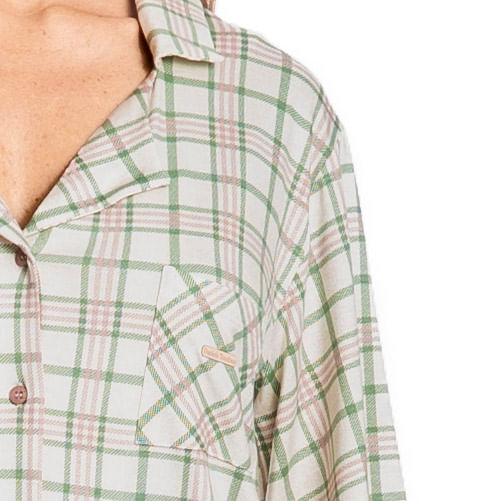 Camisão Curto Abotoado Lola - Imagem 5 - Mobile