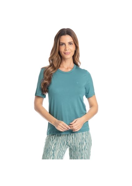 Pijama Feminino Pescador Rafa Azul-2 - Imagem 1