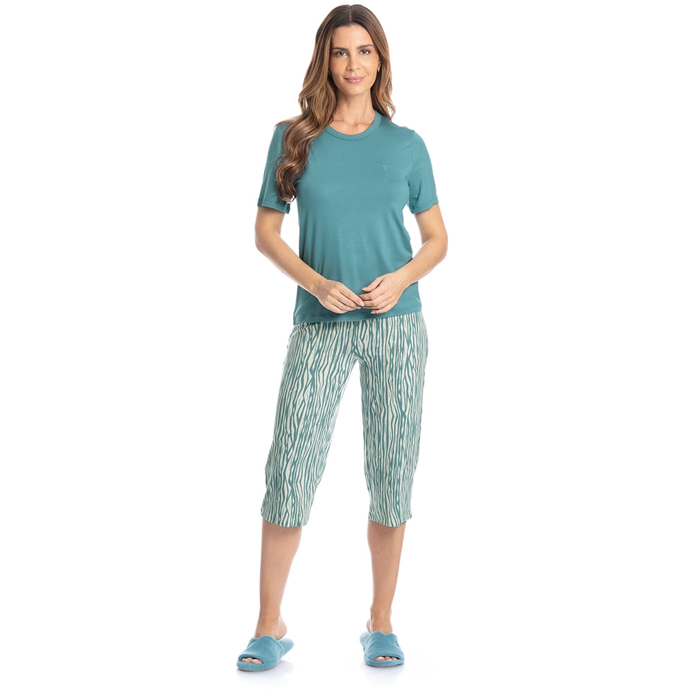 Pijama Feminino Pescador Rafa - Imagem 3 - Mobile