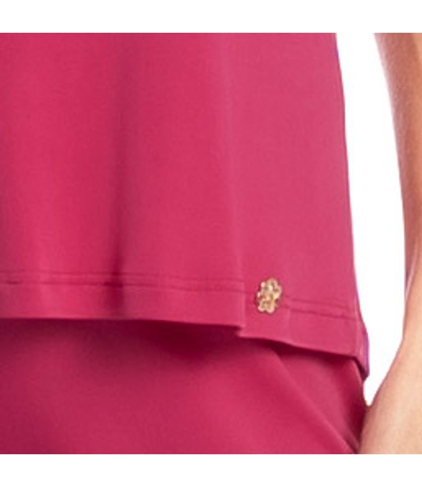 Pijama Feminino Curto Regata Ana - Imagem 5 - Desktop