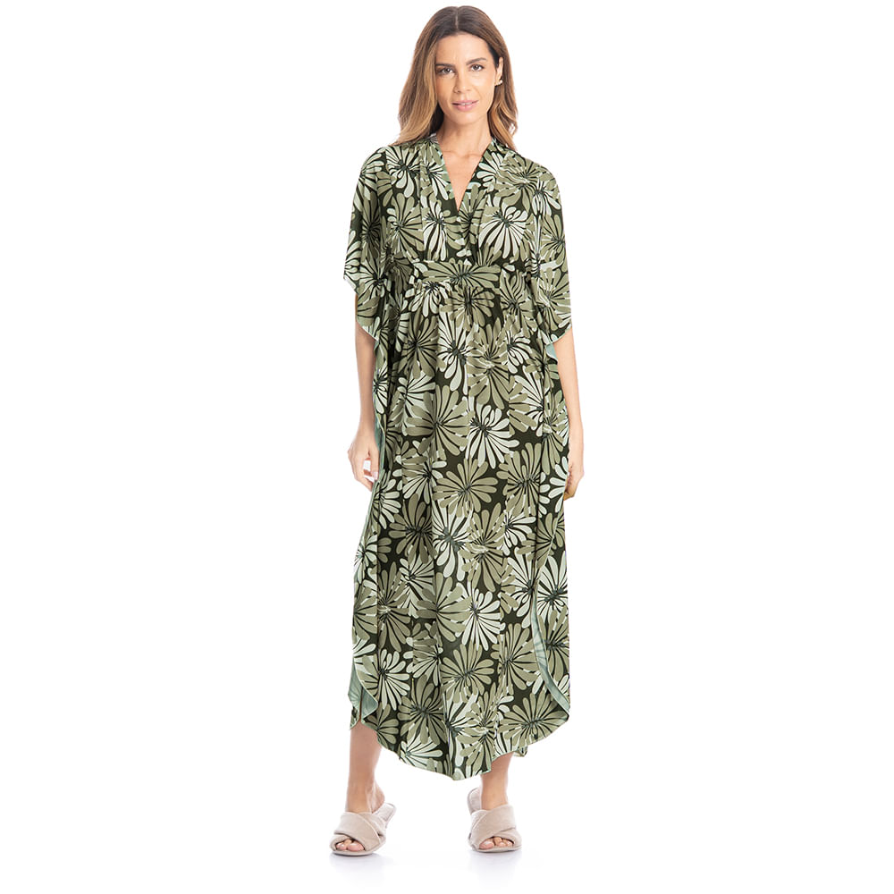 Kaftan Feminino Longo Alana - Imagem 3 - Mobile