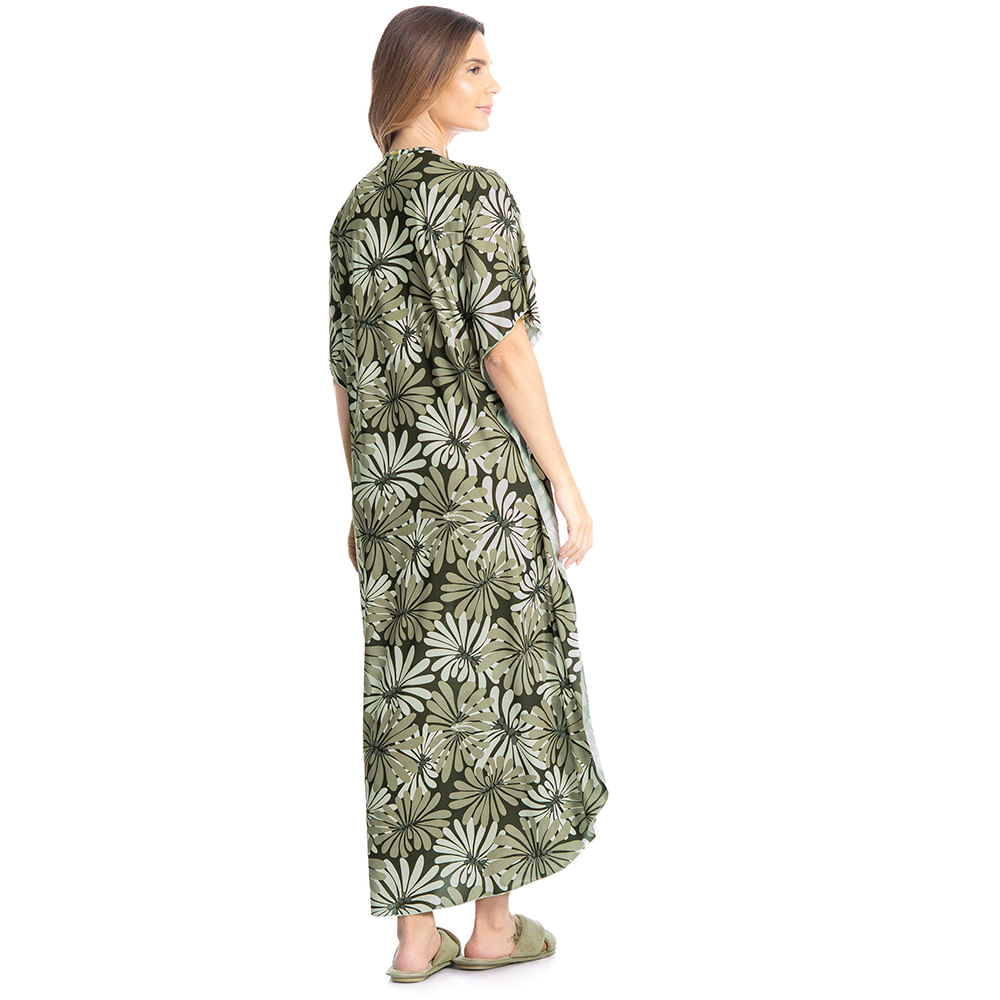 Kaftan Feminino Longo Alana - Imagem 4 - Mobile