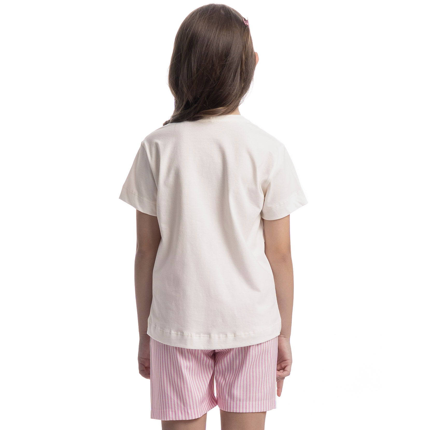 Pijama Curto Infantil Nina - Imagem 2 - Mobile