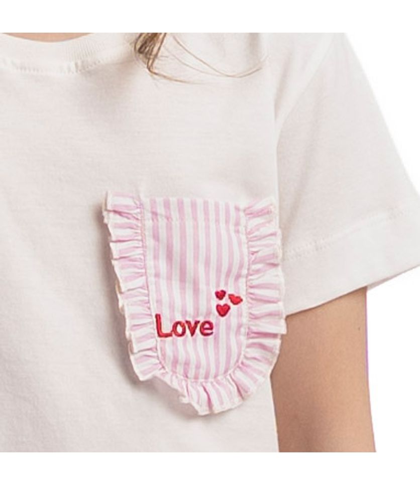 Pijama Curto Infantil Nina - Imagem 5 - Desktop