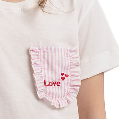 Pijama Curto Infantil Nina - Imagem 5 - Mobile