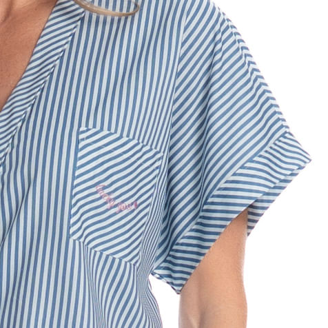 Pijama Feminino Curto Americano Vitória - Imagem 5 - Mobile