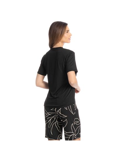 Pijama Feminino Bermuda Michele - Imagem 2 - Desktop