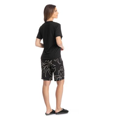 Pijama Feminino Bermuda Michele - Imagem 4 - Mobile