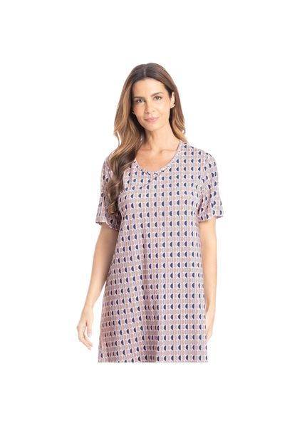 Camisão Médio Catarina Azul-2 - Imagem 1