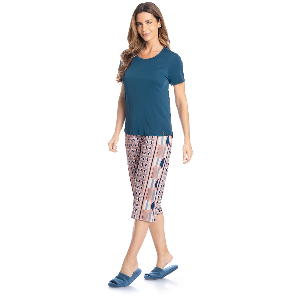 Pijama Feminino Pescador Catarina - Imagem 3 - Mobile
