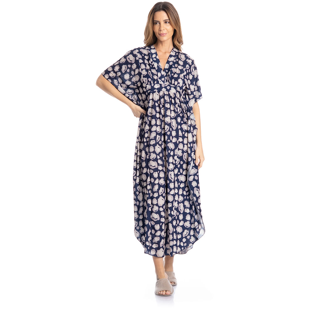 Kaftan Feminino Longo Gisele - Imagem 3 - Mobile