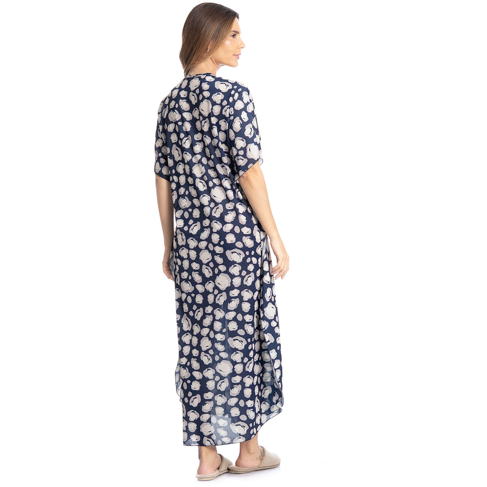 Kaftan Feminino Longo Gisele - Imagem 4 - Mobile