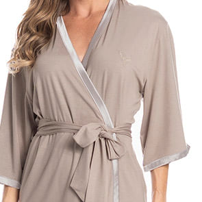 Robe Feminino Em Viscolycra Bianca - Imagem 5 - Mobile