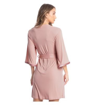 Robe Feminino Em Liganete Bianca - Imagem 2 - Mobile