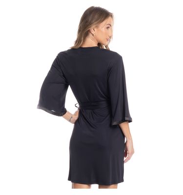 Robe Feminino Em Liganete Bianca - Imagem 2 - Mobile