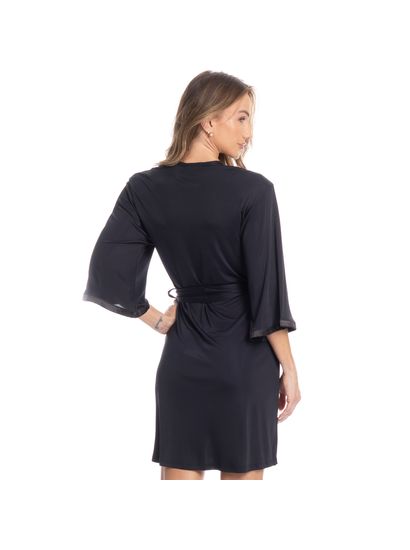 Robe Feminino Em Liganete Bianca - Imagem 2 - Desktop