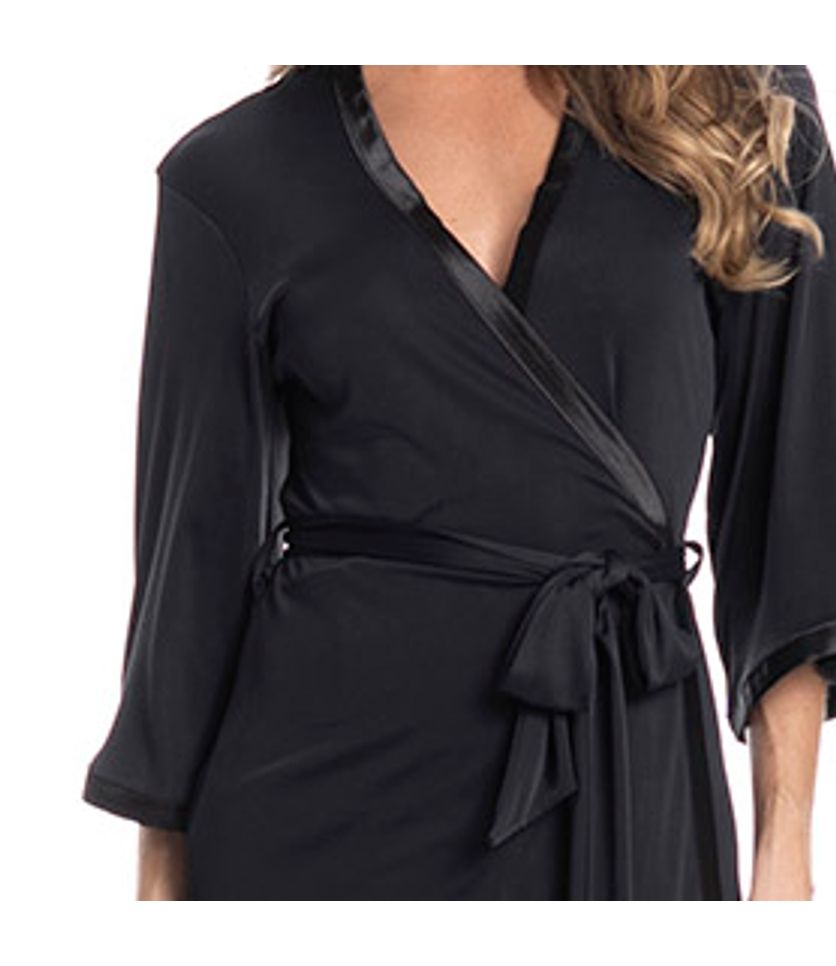 Robe Feminino Em Liganete Bianca - Imagem 5 - Desktop