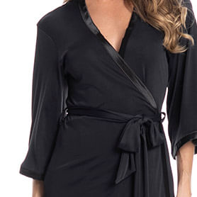 Robe Feminino Em Liganete Bianca - Imagem 5 - Mobile