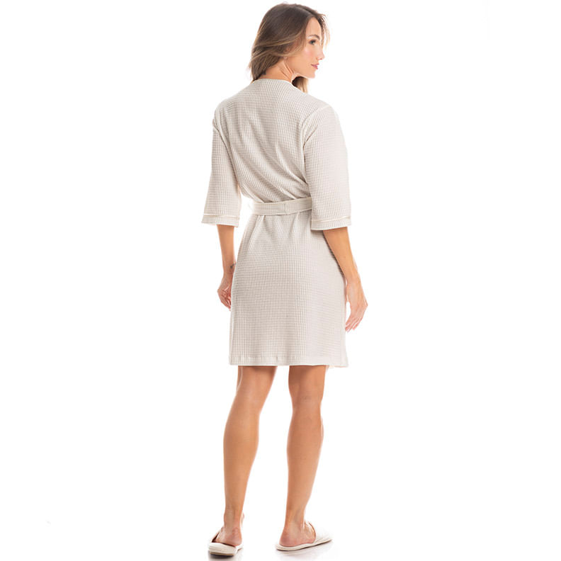 Robe Curto Feminino Piquet - Imagem 4 - Mobile