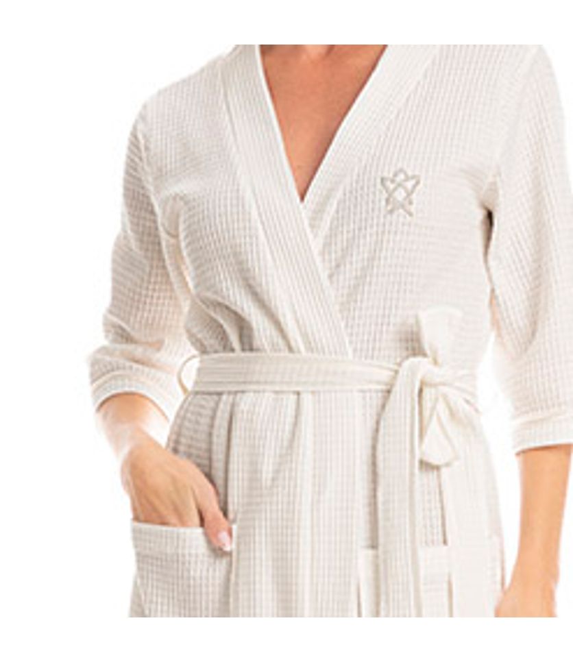 Robe Curto Feminino Piquet - Imagem 5 - Desktop