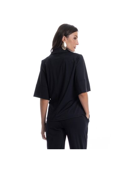 Camisa Feminina Curta Madri - Imagem 2 - Desktop