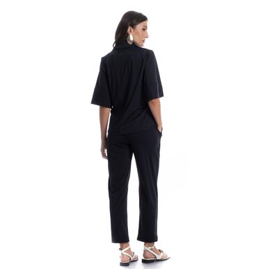 Camisa Feminina Curta Madri - Imagem 4 - Mobile