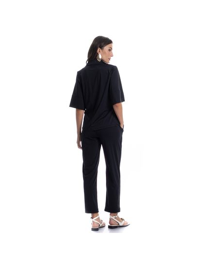 Camisa Feminina Curta Madri - Imagem 4 - Desktop