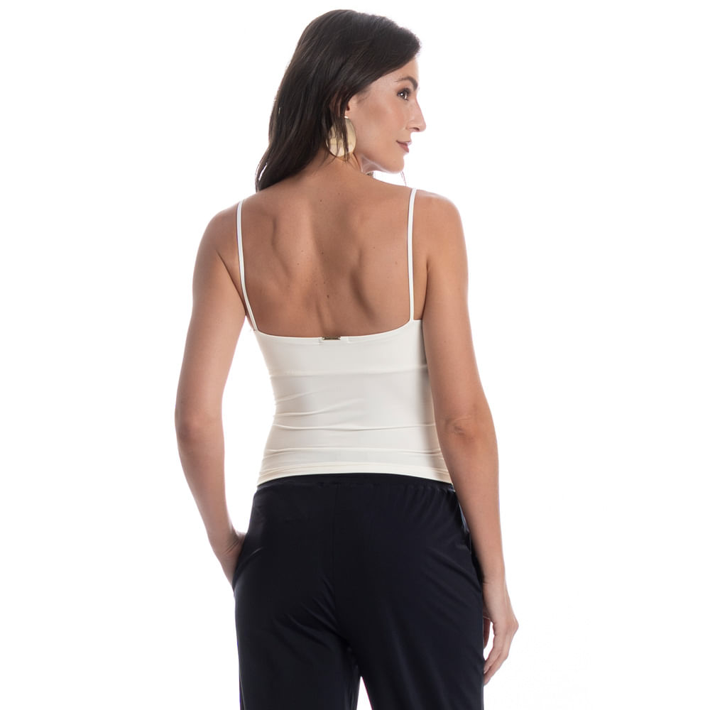 Top Regata Madri Branco - Imagem 2