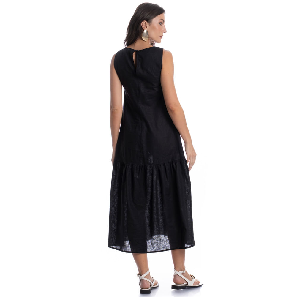 Vestido Com Bolso Maragogi - Imagem 4 - Mobile