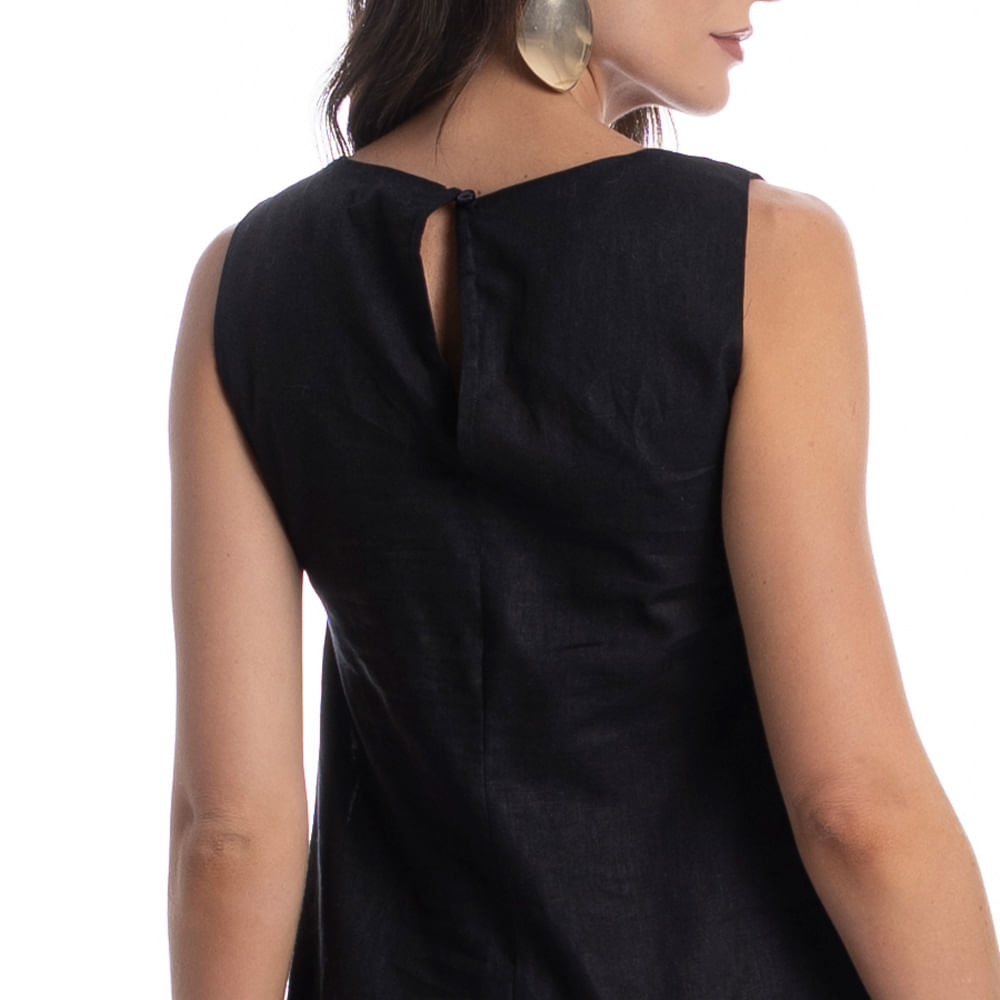 Vestido Com Bolso Maragogi - Imagem 5 - Mobile
