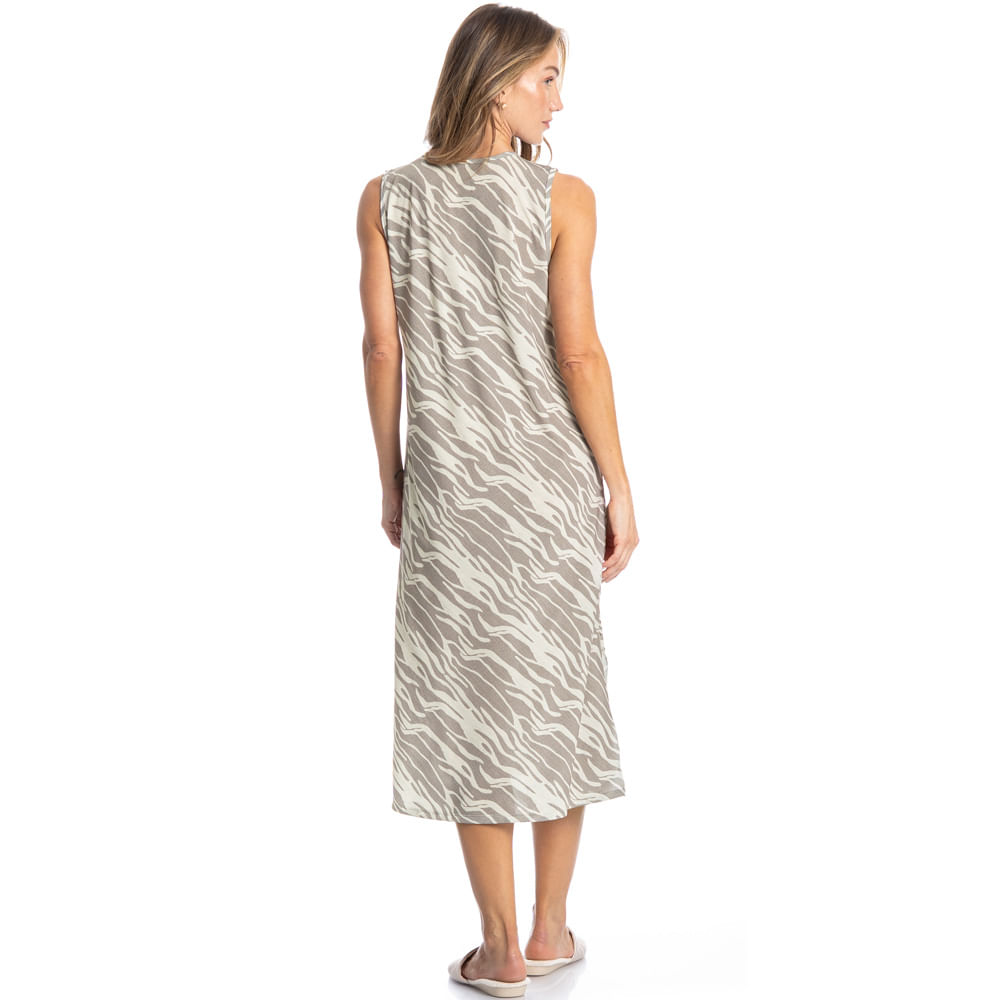 Camisão Midi Regata Com Renda Isla - Imagem 4 - Mobile