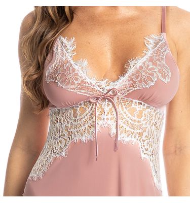 Camisola Curta Com Renda Kira - Imagem 5 - Mobile