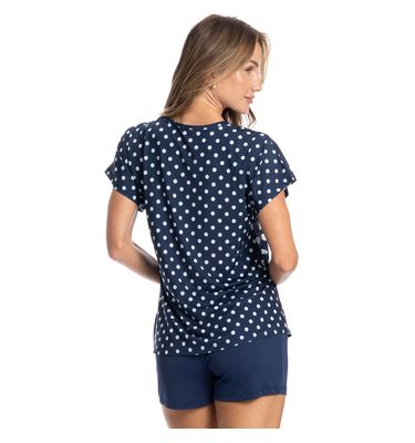 Pijama Feminino Curto Zoe - Imagem 2 - Mobile