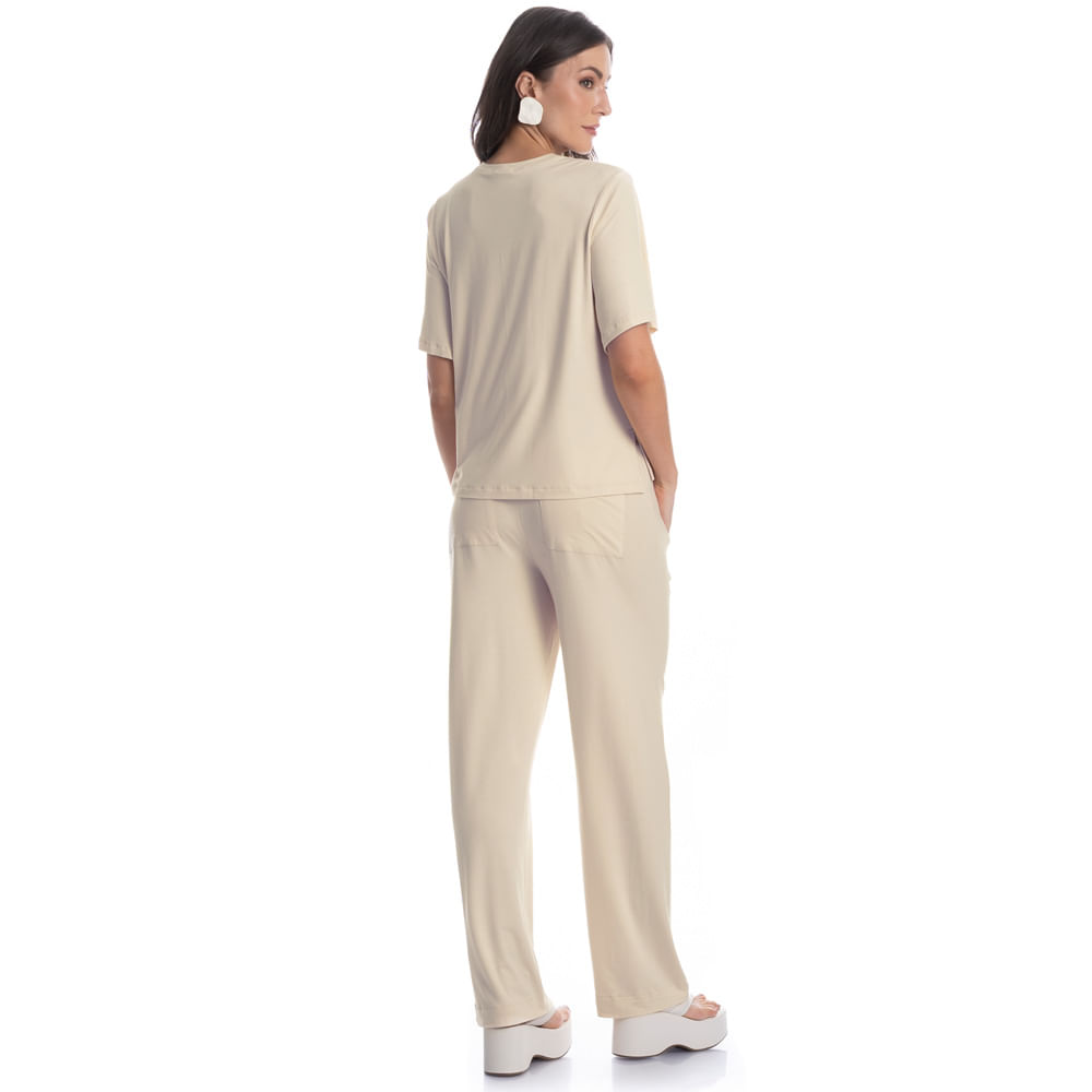 Calça Feminina Com Bolso Venturini - Imagem 4 - Mobile