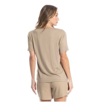Pijama Curto Piquet - Imagem 2 - Mobile