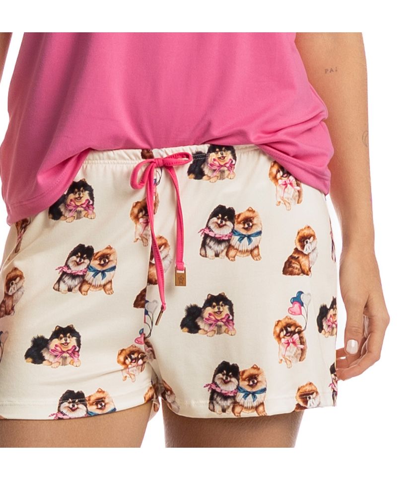 Pijama Curto Lovely - Imagem 5 - Desktop