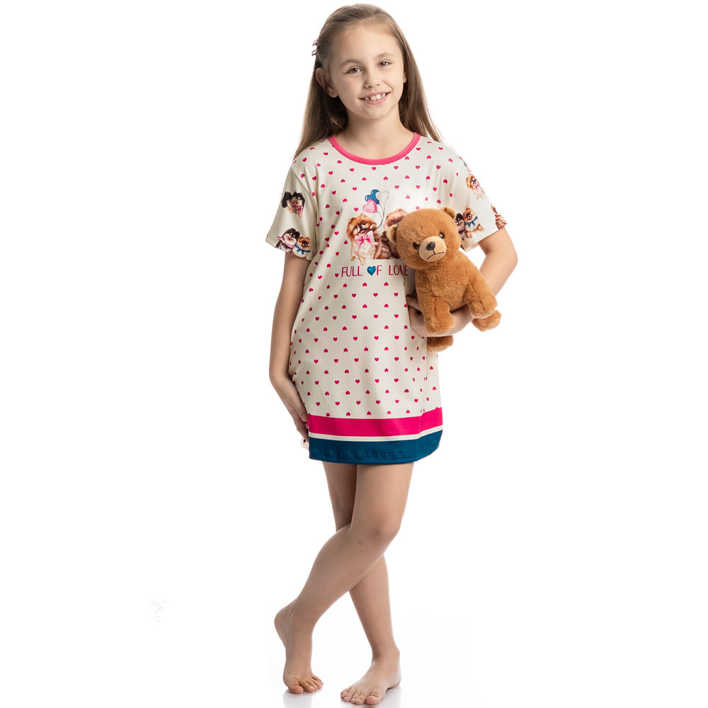 Camisão Infantil Lovely - Imagem 3 - Mobile