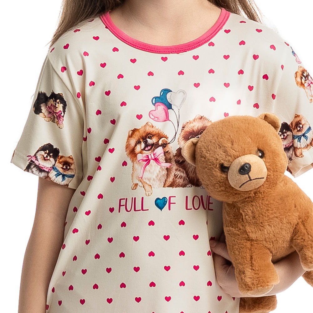 Camisão Infantil Lovely - Imagem 5 - Mobile
