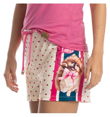 Pijama Curto Regata Lovely - Imagem 5 - Mobile