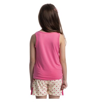 Pijama Infantil Curto Regata Lovely - Imagem 2 - Mobile