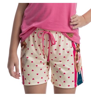 Pijama Infantil Curto Regata Lovely - Imagem 5 - Mobile