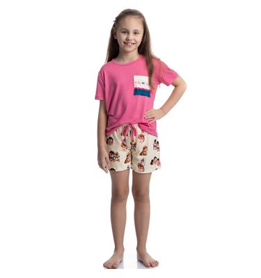 Pijama Curto Infantil Lovely - Imagem 3 - Mobile
