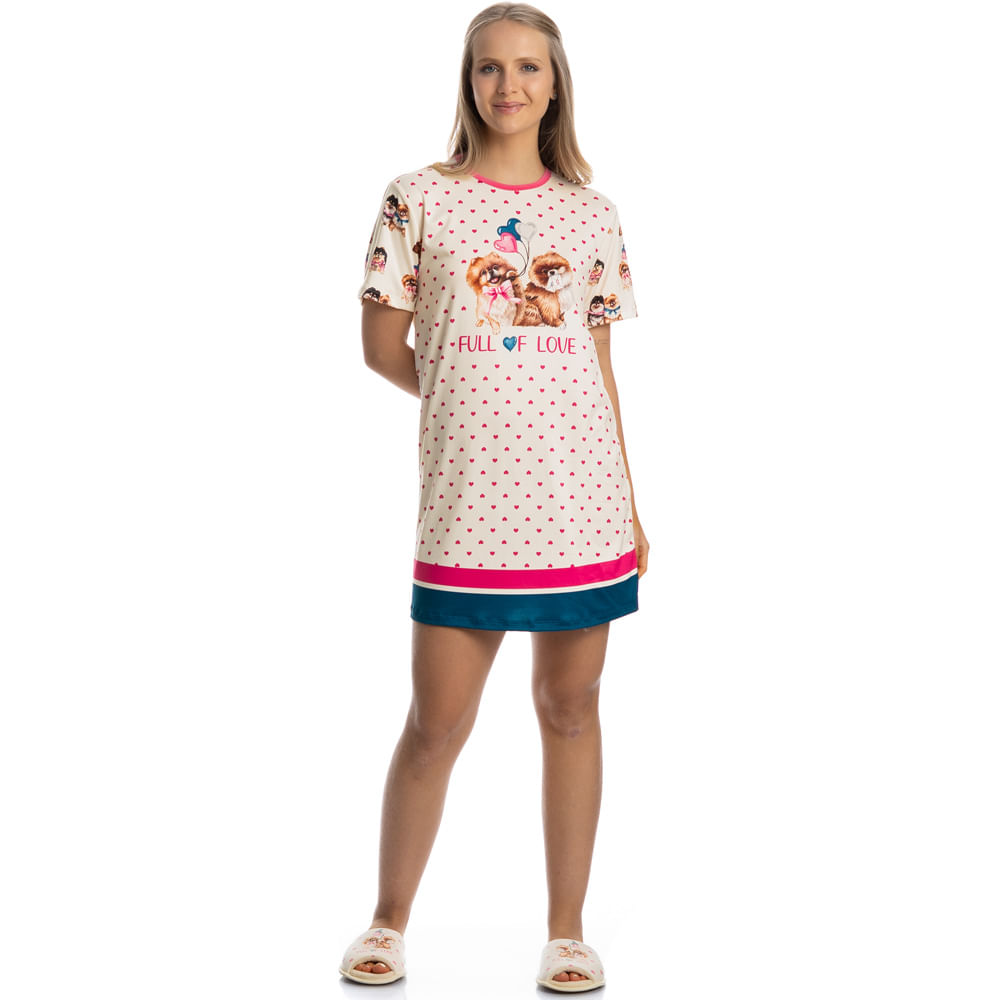 Camisao Lovely - Imagem 3 - Mobile
