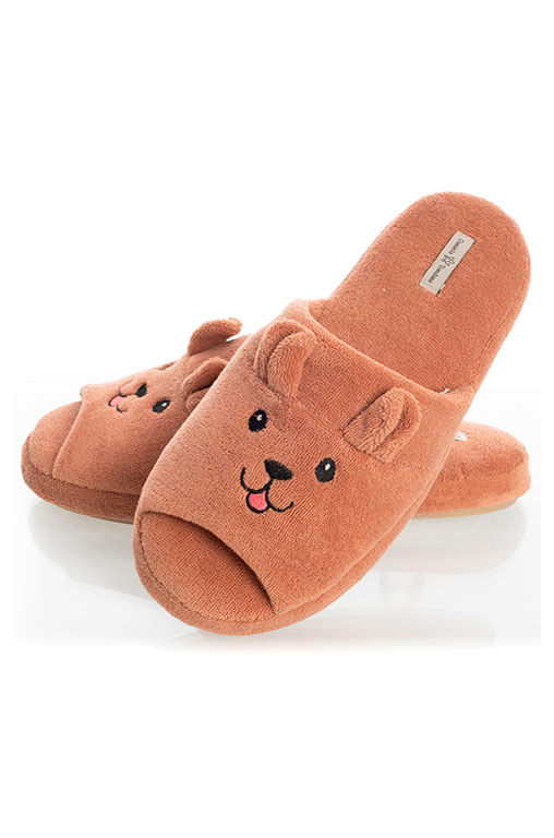 Chinelo Aberto Em Atoalhado Lyla - Imagem 1 - Mobile