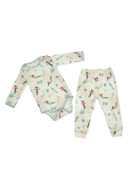 Conjunto Baby Peter Pan Branco - Imagem 1