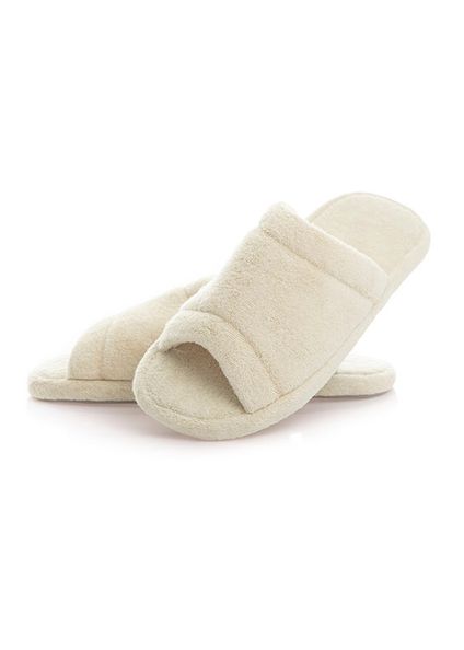 Chinelo Em Atoalhado Home Unissex Branco - Imagem 1