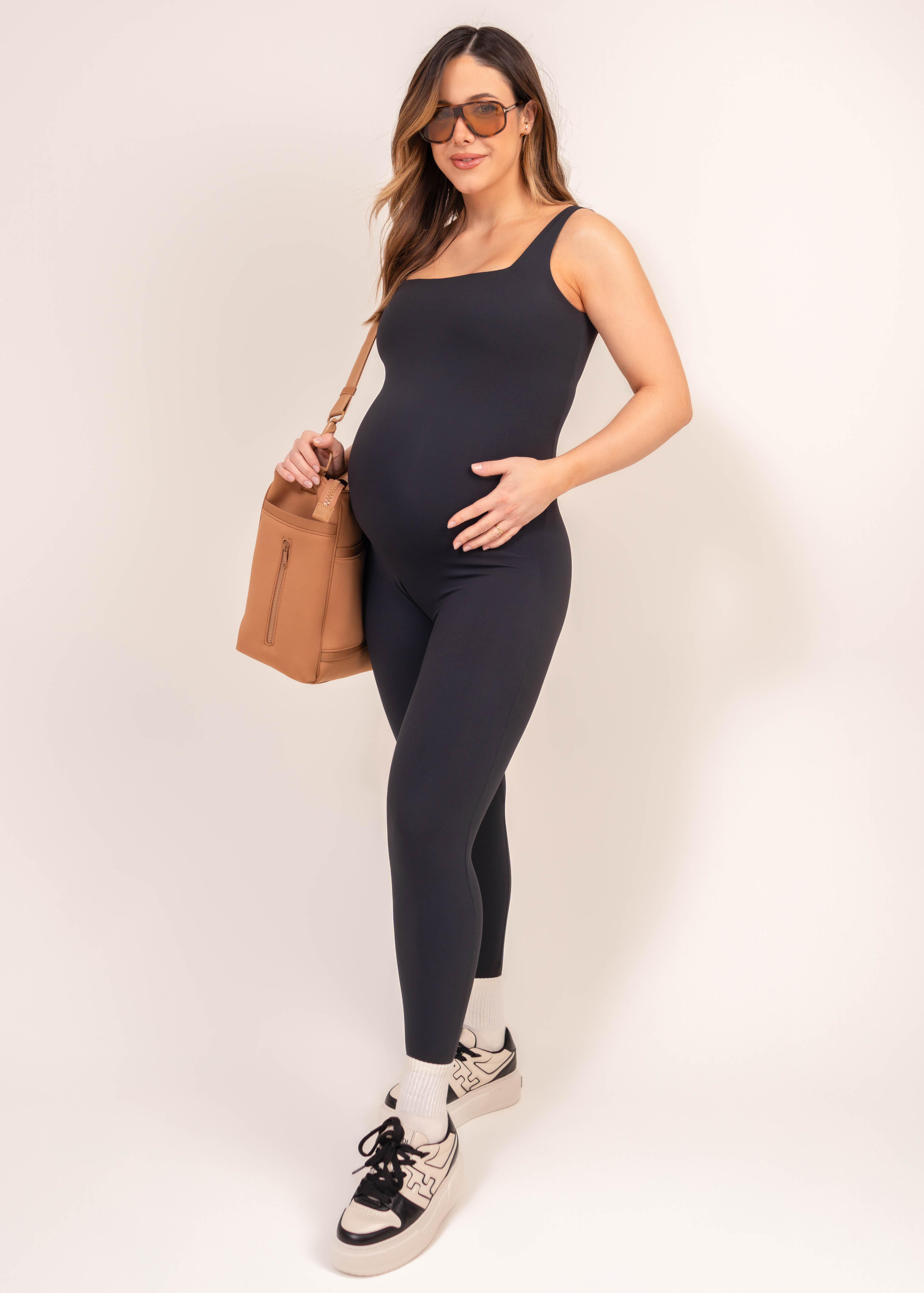 Macacão Essence Comfort Preto - Imagem 1